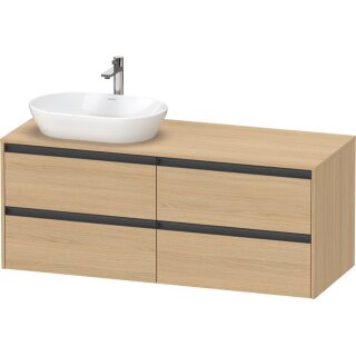 DURAVIT K24898L30300000 Konsolen-WTU wandhängend Ketho2 550x1