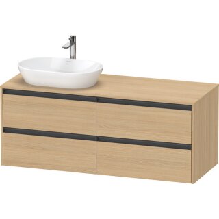 DURAVIT K24898L30300000 Konsolen-WTU wandhängend Ketho2 550x1