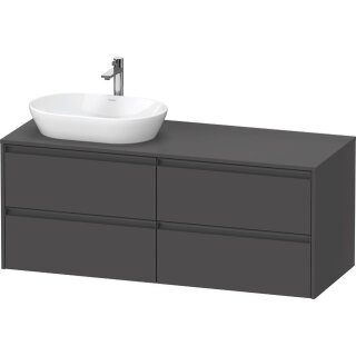 DURAVIT K24898L49490000 Konsolen-WTU wandhängend Ketho2 550x1