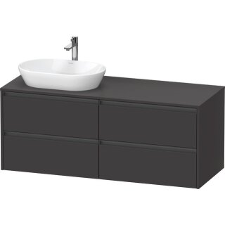 DURAVIT K24898L80800000 Konsolen-WTU wandhängend Ketho2 550x1