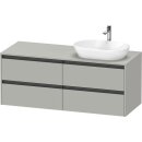 DURAVIT K24898R07070000 Konsolen-WTU wandh&auml;ngend...