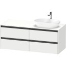 DURAVIT K24898R18180000 Konsolen-WTU wandh&auml;ngend...