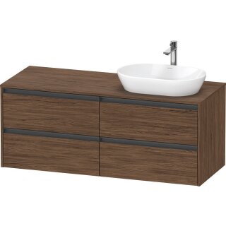 DURAVIT K24898R21210000 Konsolen-WTU wandhängend Ketho.2 550x