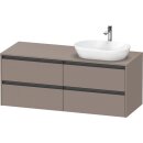 DURAVIT K24898R43430000 Konsolen-WTU wandh&auml;ngend...