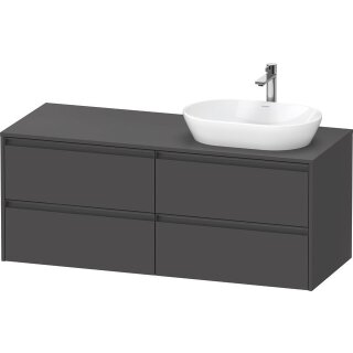 DURAVIT K24898R49490000 Konsolen-WTU wandhängend Ketho.2 550x