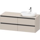 DURAVIT K24898R91910000 Konsolen-WTU wandh&auml;ngend...