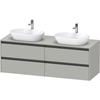 DURAVIT K24899B07070000 Konsolen-WTU wandhängend Ketho2 550x1