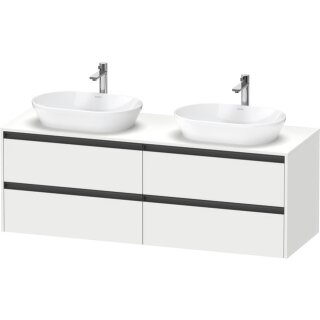 DURAVIT K24899B18180000 Konsolen-WTU wandhängend Ketho2 550x1