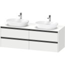 DURAVIT K24899B18180000 Konsolen-WTU wandh&auml;ngend...