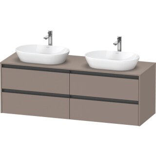 DURAVIT K24899B43430000 Konsolen-WTU wandhängend Ketho2 550x1