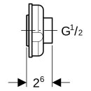Geberit 242309001 Nachr&uuml;stadapter