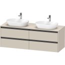 DURAVIT K24899B83830000 Konsolen-WTU wandh&auml;ngend...