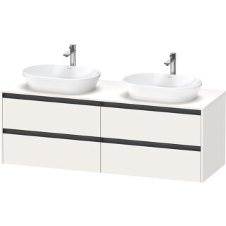 DURAVIT K24899B84840000 Konsolen-WTU wandhängend Ketho2 550x1