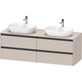 DURAVIT K24899B91910000 Konsolen-WTU wandhängend Ketho2 550x1