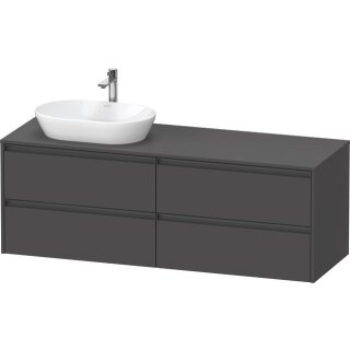 DURAVIT K24899L49490000 Konsolen-WTU wandhängend Ketho2 550x1