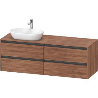 DURAVIT K24899L79790000 Konsolen-WTU wandhängend Ketho2 550x1