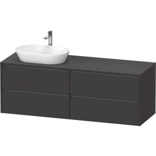 DURAVIT K24899L80800000 Konsolen-WTU wandhängend Ketho2 550x1