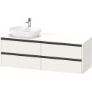 DURAVIT K24899L84840000 Konsolen-WTU wandh&auml;ngend...