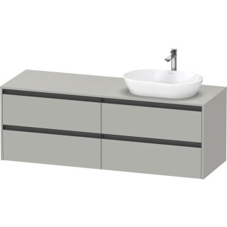 DURAVIT K24899R07070000 Konsolen-WTU wandhängend Ketho.2 550x