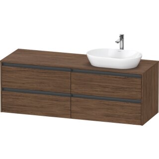 DURAVIT K24899R21210000 Konsolen-WTU wandhängend Ketho.2 550x