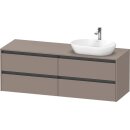 DURAVIT K24899R43430000 Konsolen-WTU wandh&auml;ngend...