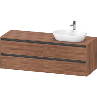 DURAVIT K24899R79790000 Konsolen-WTU wandhängend Ketho.2 550x