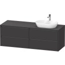 DURAVIT K24899R80800000 Konsolen-WTU wandh&auml;ngend...