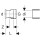 Geberit 35033 Mapress Transition en acier inoxydable