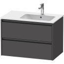 DURAVIT K25268049490000 WTU wandh. K2, 2 Schubk&auml;sten