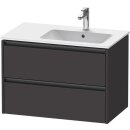 DURAVIT K25268080800000 WTU wandh. K2, 2 Schubk&auml;sten