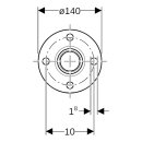 Geberit 34206 Mapress Edelstahl Flansch PN 10/16