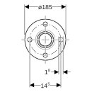 Geberit 83719 Bride en acier inoxydable Mapress pn 10/16