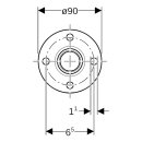 Geberit 23744 Mapress C-Stahl Flansch PN 6