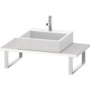 DURAVIT LC104C08484 L-Cube KS com., 800-2000x480x30mm, ws