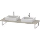 DURAVIT LC107C08383 L-Cube KS 800-2000x550x30mm, Taupe