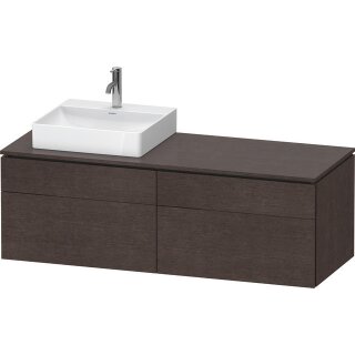 DURAVIT LC4870L72720000 Konsolen-WTU wh L-Cube 550x1400x482mm