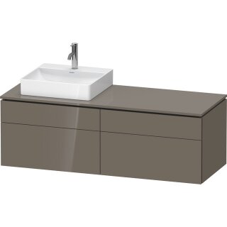 DURAVIT LC4870L89890000 Konsolen-WTU wh L-Cube 550x1400x482mm