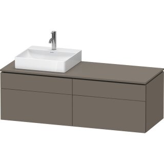 DURAVIT LC4870L90900000 Konsolen-WTU wh L-Cube 550x1400x482mm