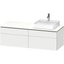 DURAVIT LC4870R18180000 Konsolen-WTU wandh&auml;ngend...