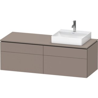 DURAVIT LC4870R43430000 Konsolen-WTU wandh L-Cube 550x1400x48