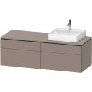 DURAVIT LC4870R43430000 Konsolen-WTU wandh L-Cube...