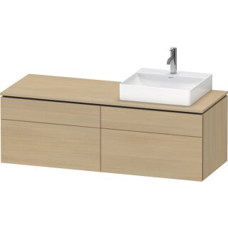 DURAVIT LC4870R71710000 Konsolen-WTU wh L-Cube 550x1400x482mm