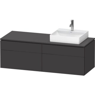 DURAVIT LC4870R80800000 Konsolen-WTU wh L-Cube 550x1400x482mm