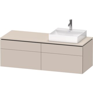 DURAVIT LC4870R83830000 L-Cube KWTU wh 1420x550x482mm, Taupe