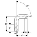 Geberit 60086 Mapress Copper Copper Passport coude 90Gr d35