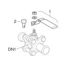 Geberit 92100 Robinet &agrave; tournant sph&eacute;rique Mapress npw, avec levier Bet