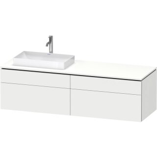 DURAVIT LC4871L18180000 Konsolen-WTU wandhängend L-Cube 550x1