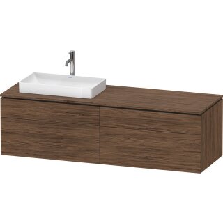 DURAVIT LC4871L21210000 Konsolen-WTU wandh L-Cube 550x1600x48