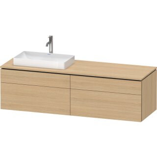 DURAVIT LC4871L30300000 Konsolen-WTU wandhängend L-Cube 550x1