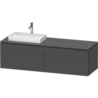 DURAVIT LC4871L49490000 Konsolen-WTU wandh L-Cube 550x1600x48